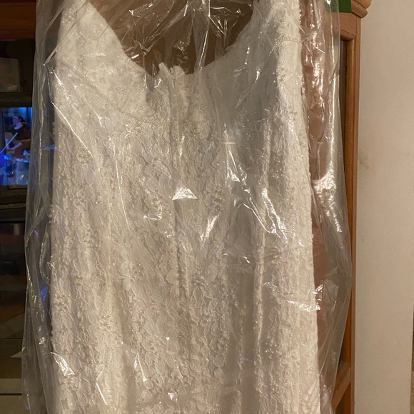 David's bridal gown worn once been cleaned. - Picture 5 of 14